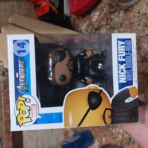 Funko POP! Marvel NICK FURY #14 Avengers 2012 Vaulted w/Hardstack Protector.